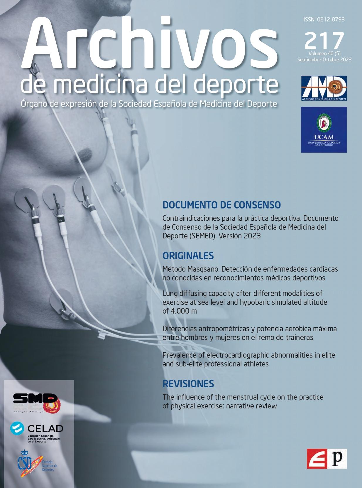 Imagen de Diferencias antropométricas y potencia aeróbica máxima entre hombres y mujeres en el remo de traineras