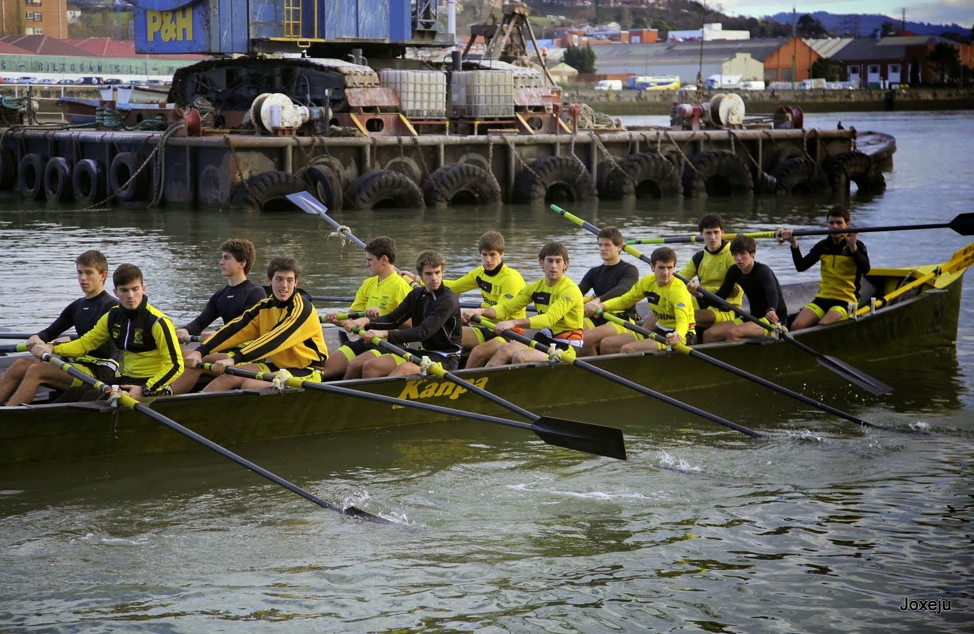 Fotografía propiedad de: Joxejulian Olasagasti Arruti Foto de la regata