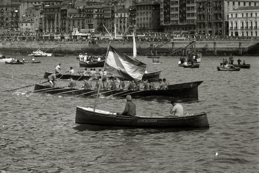 Fotografía propiedad de: Paco Marí (Kutxa Fototeka) Foto de la regata
