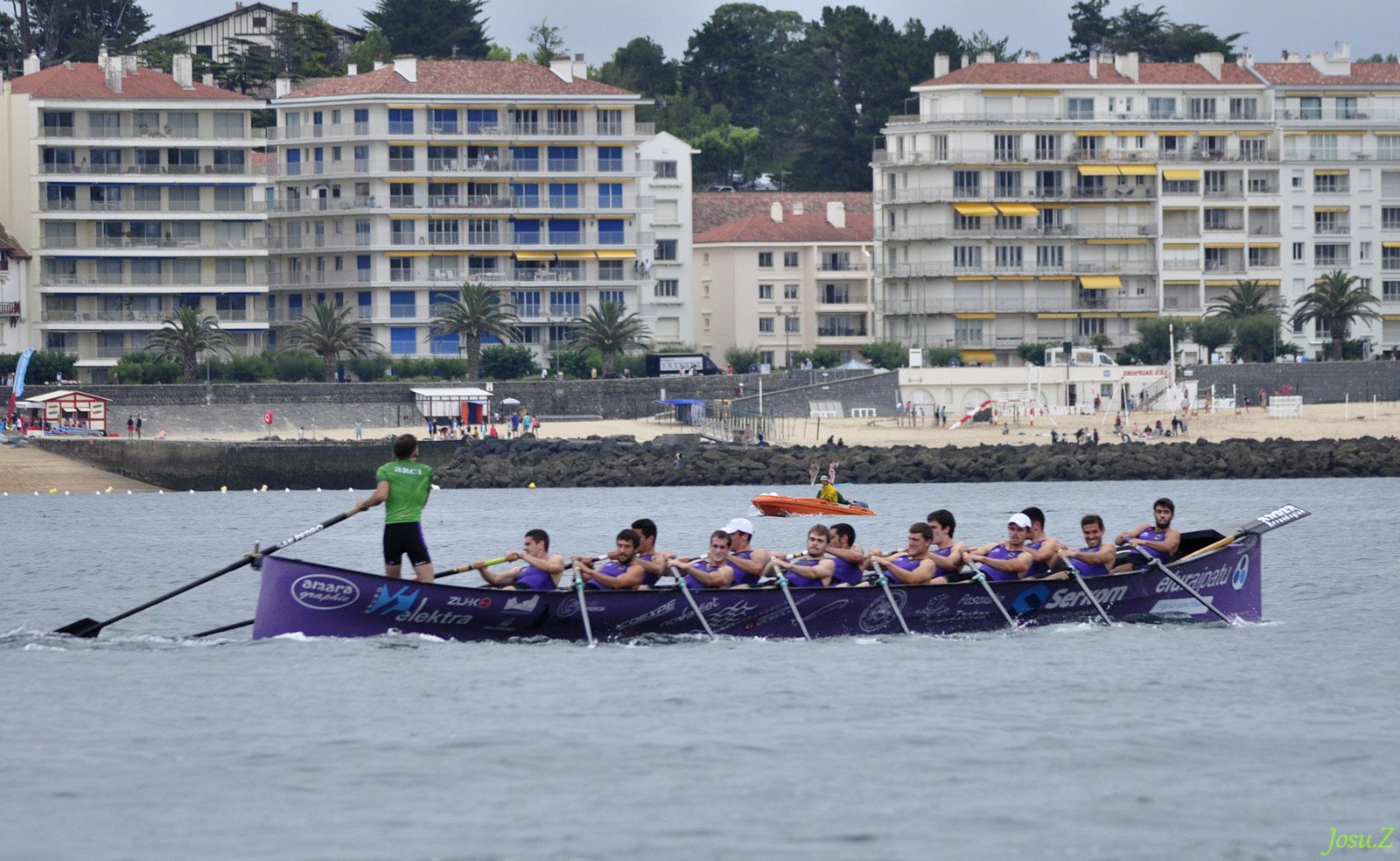 Fotografía propiedad de: Josu Zelaiaran Foto de la regata