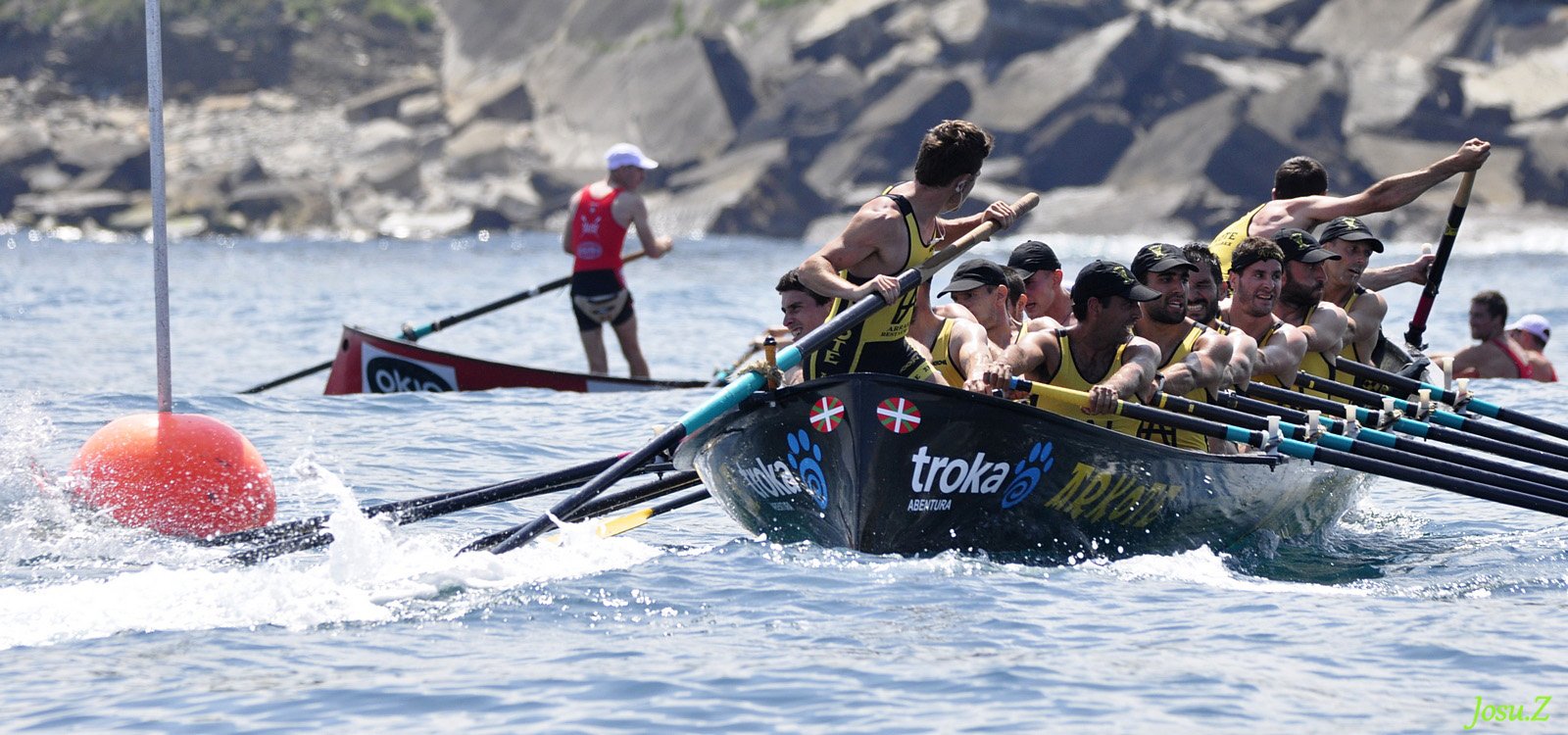 Fotografía propiedad de: Josu Zelaiaran Foto de la regata