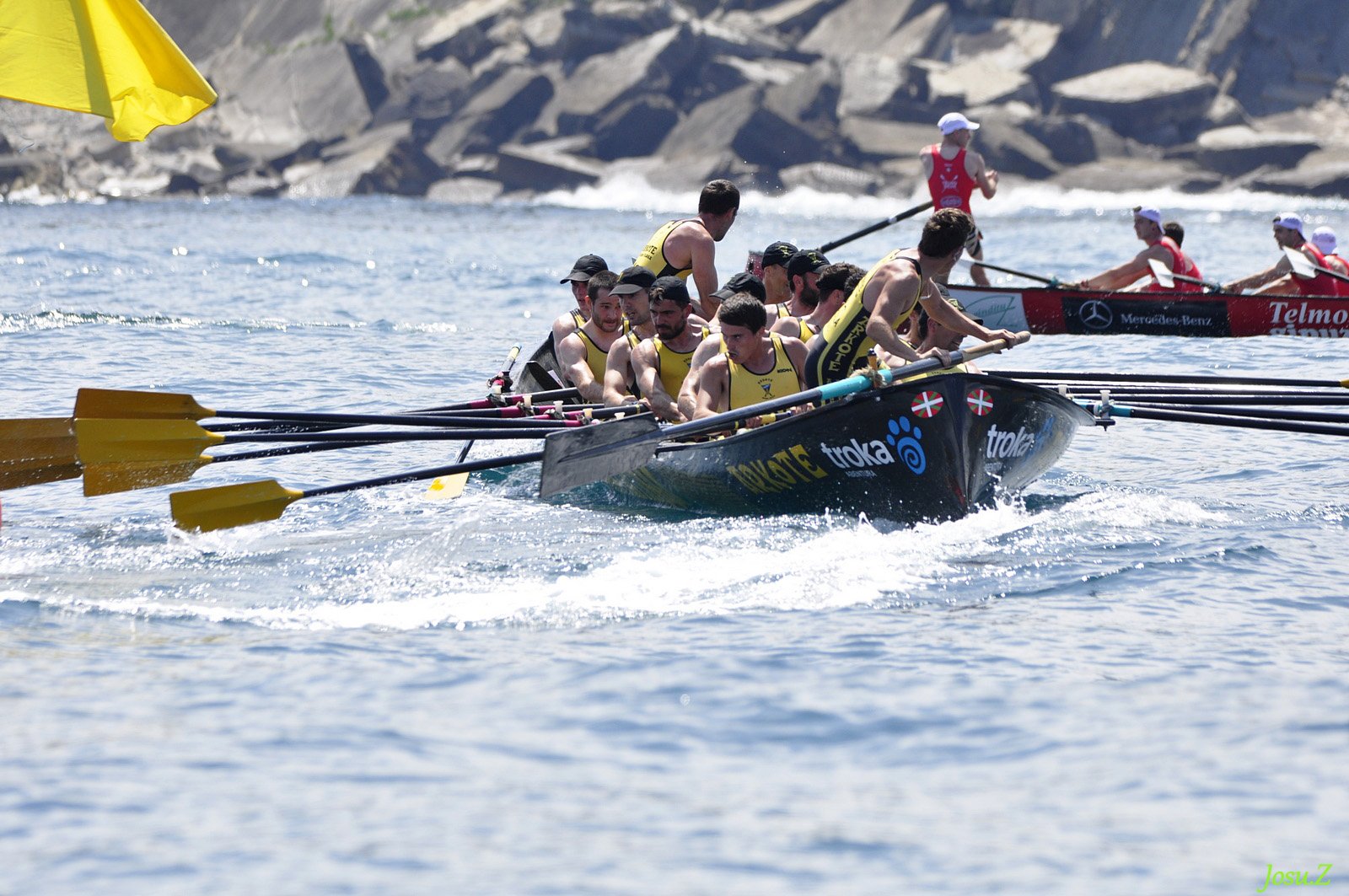 Fotografía propiedad de: Josu Zelaiaran Foto de la regata