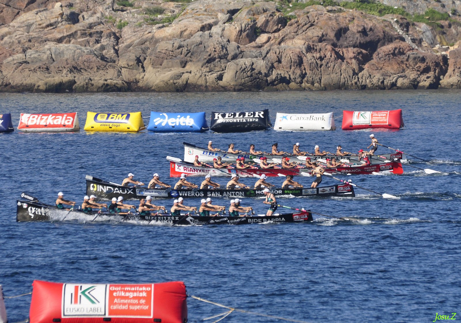 Fotografía propiedad de: Josu Zelaiaran Foto de la regata