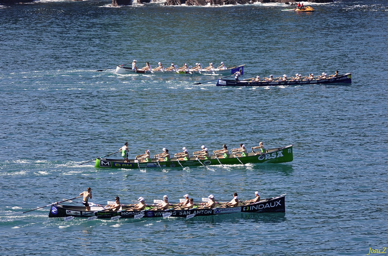 Fotografía propiedad de: Josu Zelaiaran Foto de la regata