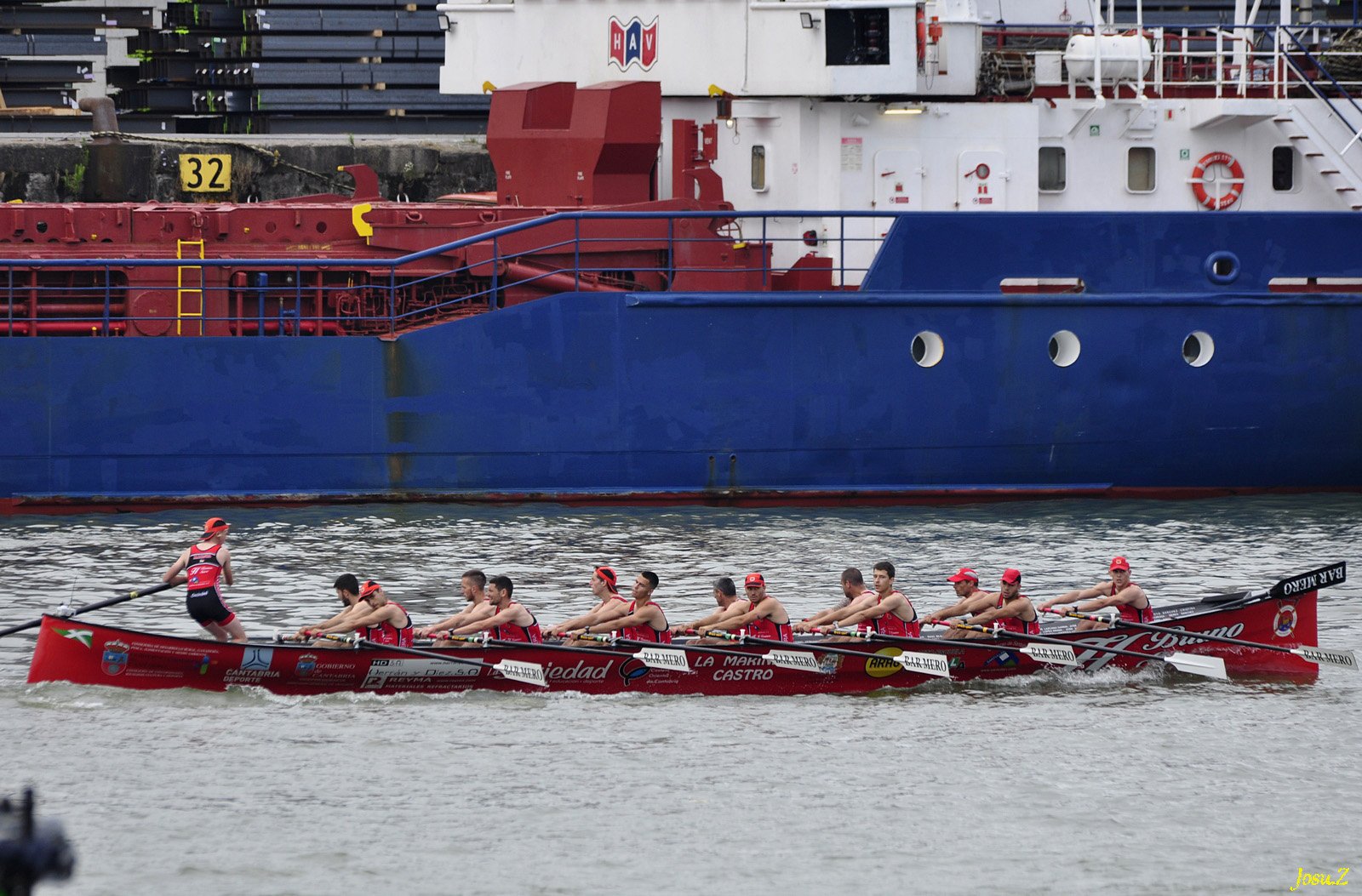 Fotografía propiedad de: Josu Zelaiaran Foto de la regata