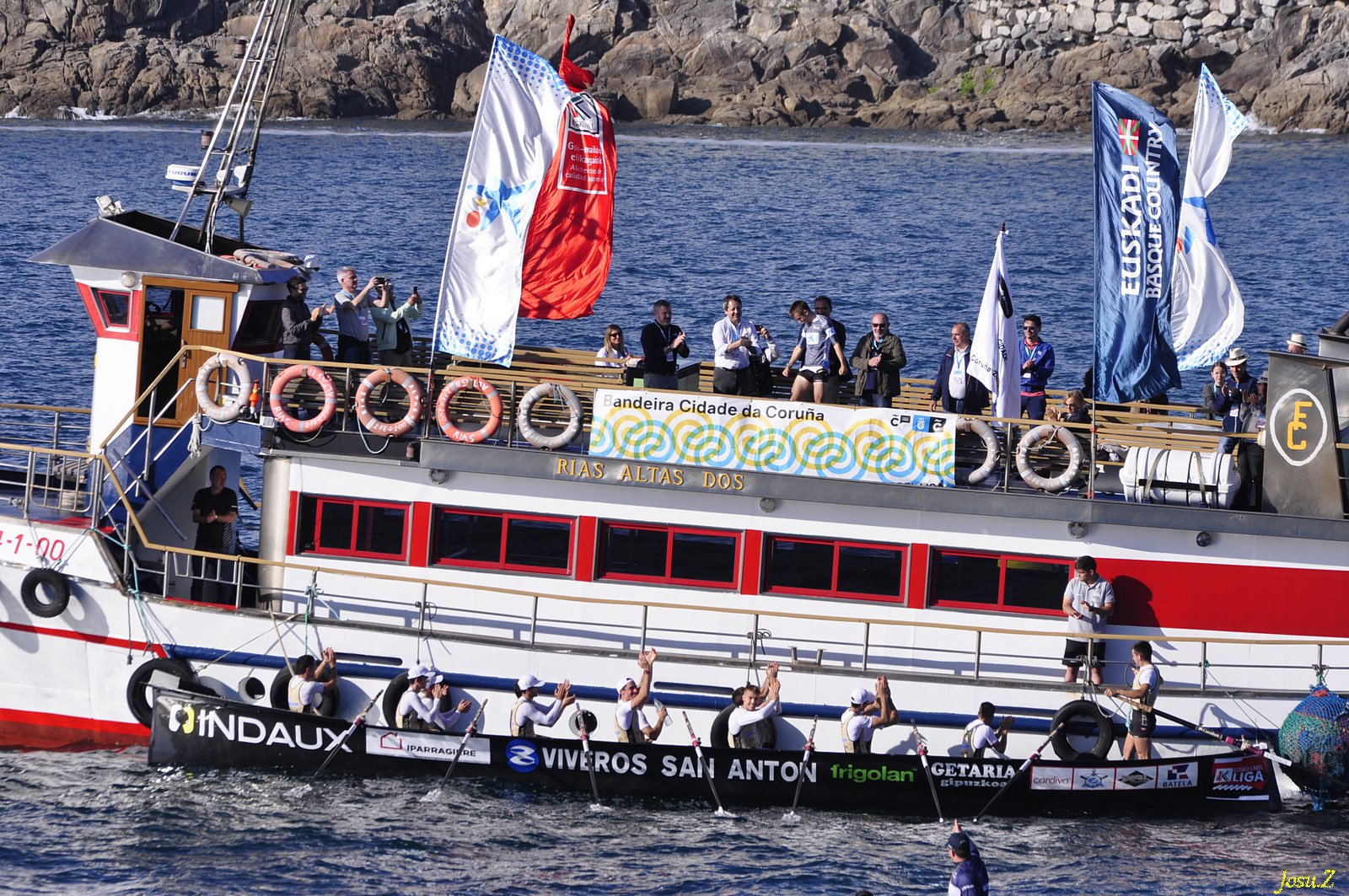 Fotografía propiedad de: Josu Zelaiaran Foto de la regata