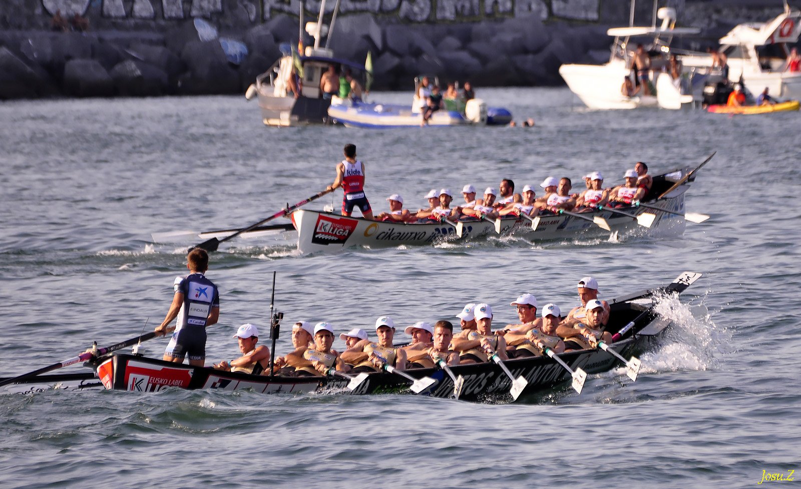 Fotografía propiedad de: Josu Zelaiaran Foto de la regata