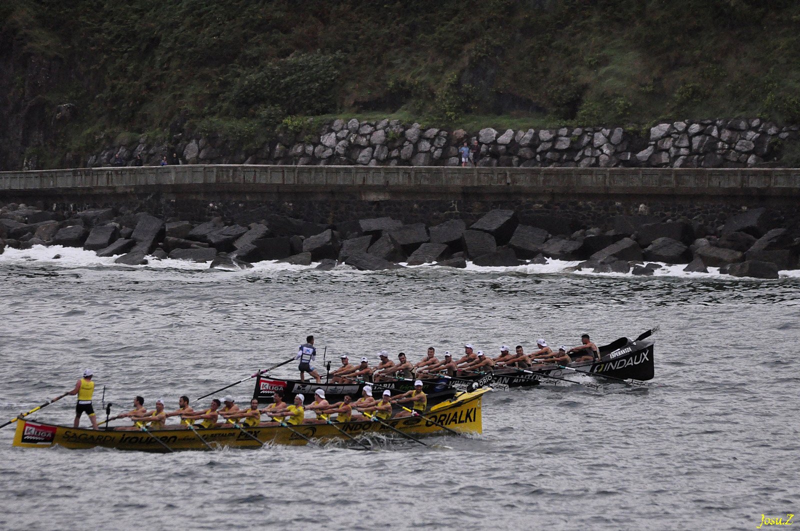 Fotografía propiedad de: Josu Zelaiaran Foto de la regata