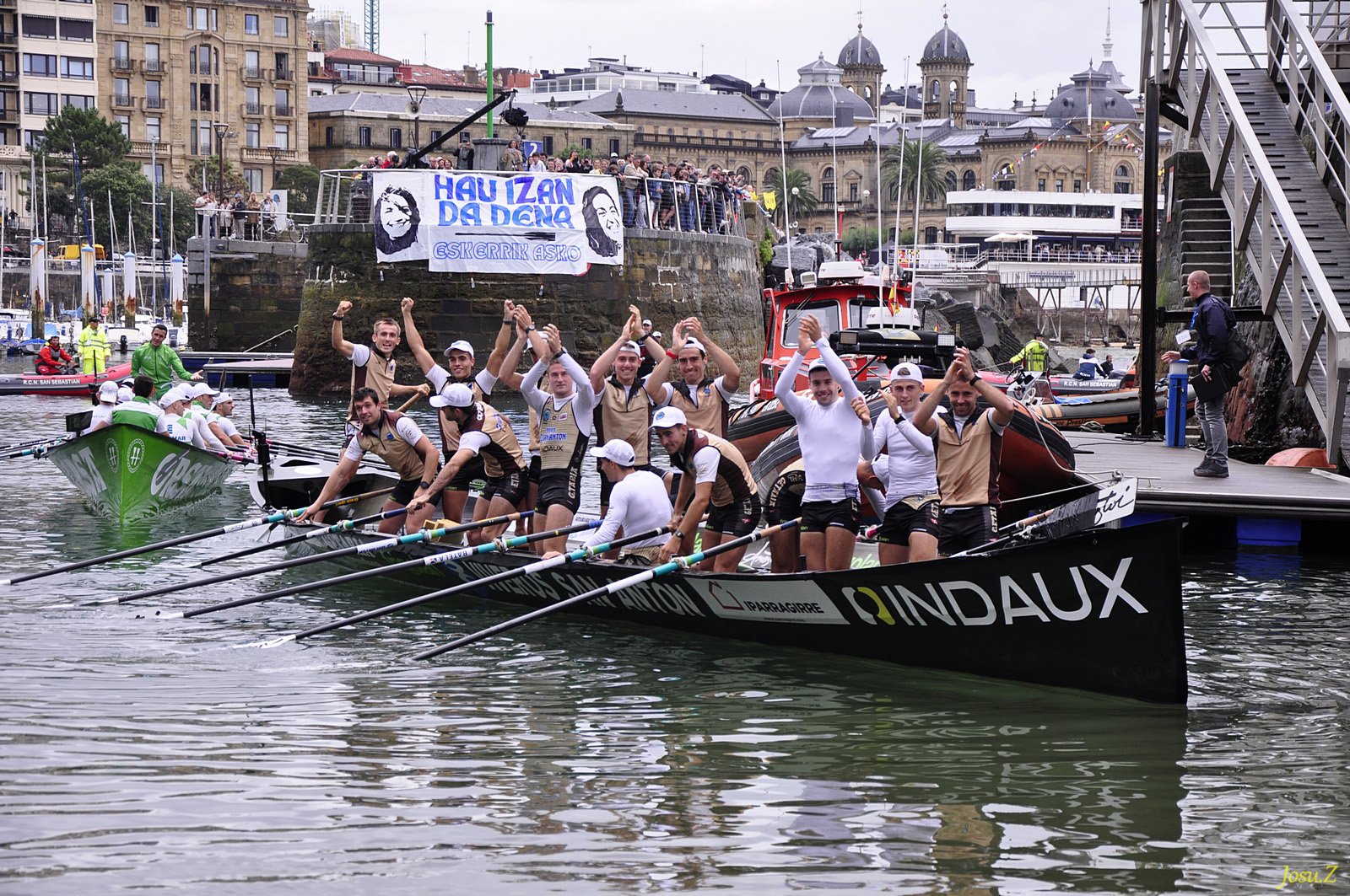 Fotografía propiedad de: Josu Zelaiaran Foto de la regata