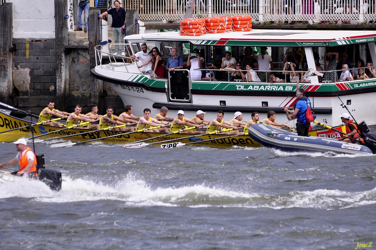 Fotografía propiedad de: Josu Zelaiaran Foto de la regata