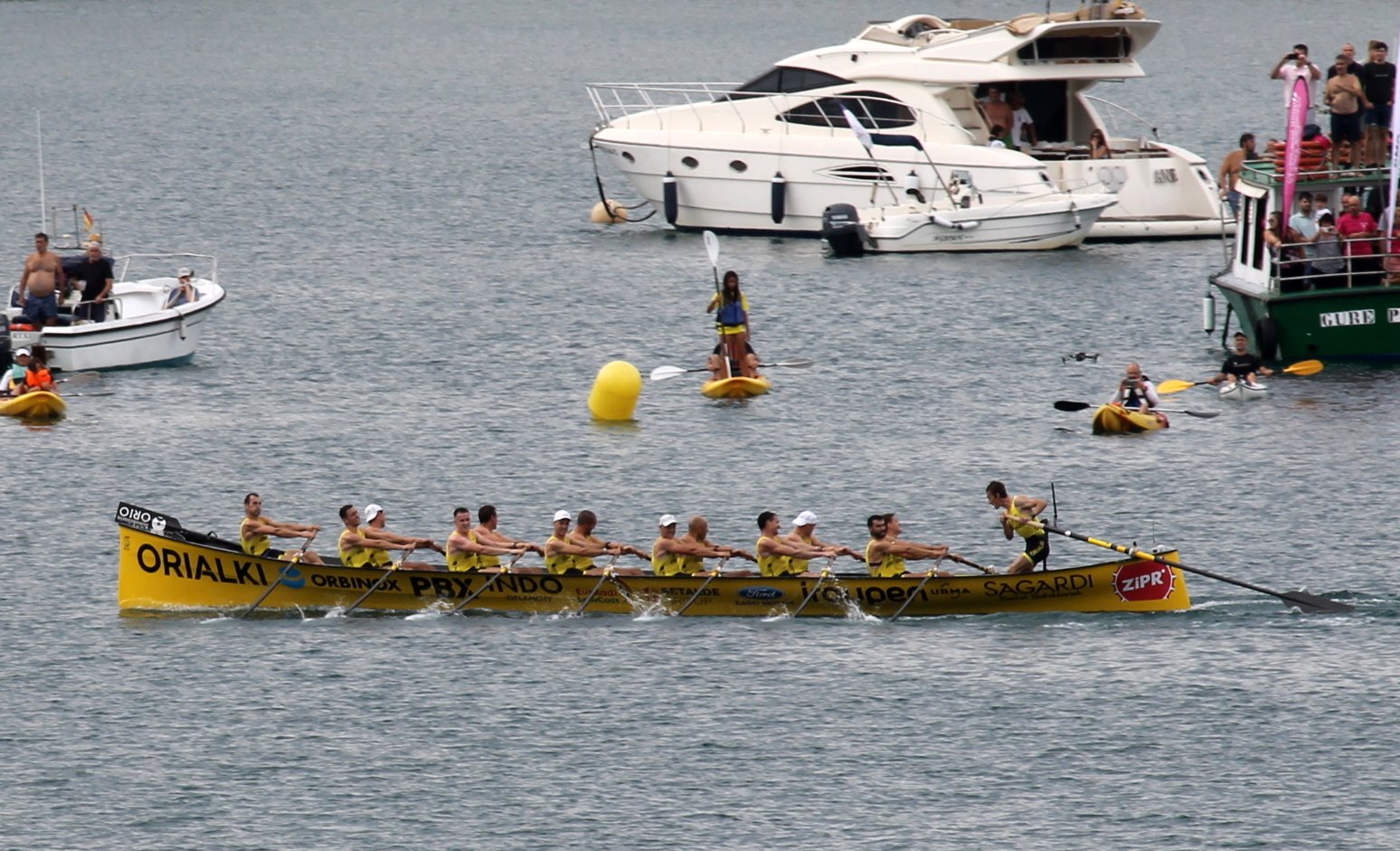 Fotografía propiedad de: Joxemari Olasagasti Foto de la regata